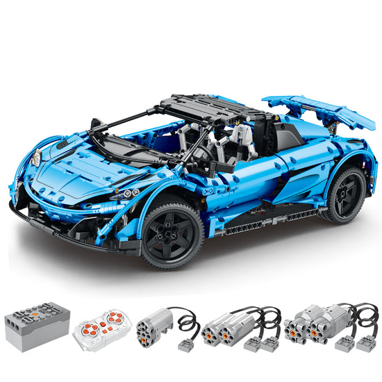 Reobrix 11003 Blue Spider Supercar (RC Version) 1886 pcs 44 × 15 × 22.5 cm ( original box)