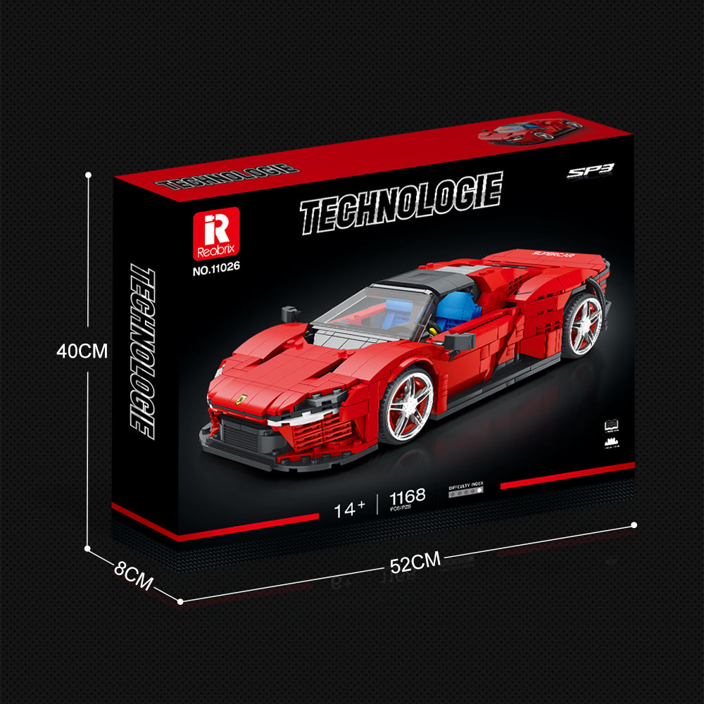 Reobrix 11026 Daytona SP3 1:16 1168pcs 30,5 x 17,5 x 7,2cm ( original box)