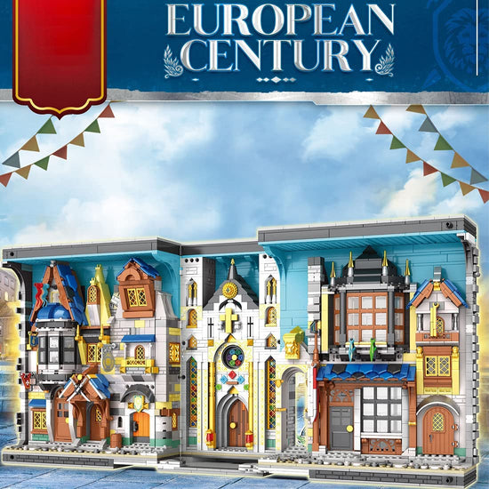 Load image into Gallery viewer, Reobrix 66026 Medieval City Building Blocks Kit 2922pcs 15 × 29.5 × 29.5 cm (Without Original Packaging)
