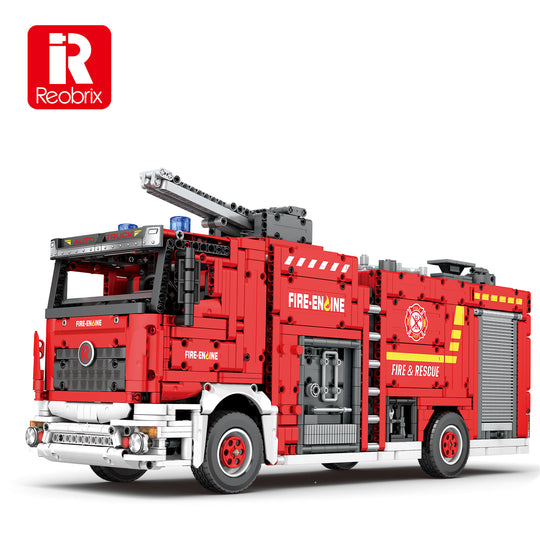 Reobrix 22008 Fire Engine Truck (Water Spray)