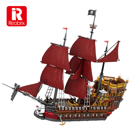 Reobrix 66010 Piratenschiff klemmbausteine Technik