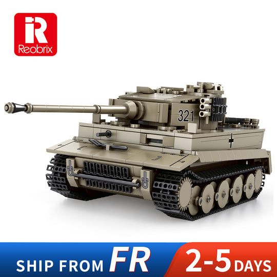 Reobrix-77031 Tiger  I  World of tanks Official License FR  Warehouse Express