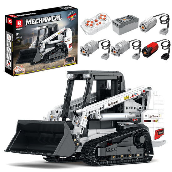 Load image into Gallery viewer, Reobrix 22004 BOB CAT Skid Steer Loader 2206pcs 35 x 16.5 x 19 cm  (with original box)
