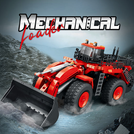 Reobrix 22010 Mechanical Loader (Red) 1876pcs 50.4 x 17 x 20.4cm (without original box)