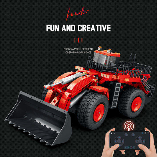 Reobrix 22010 Mechanical Loader (Red) 1876pcs 50.4 x 17 x 20.4cm (without original box)