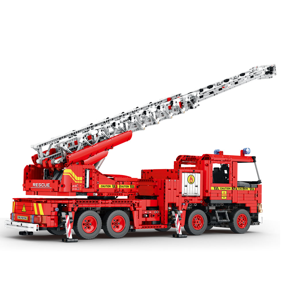 Reobrix 22005 Fire Ladder Truck Building Blocks
