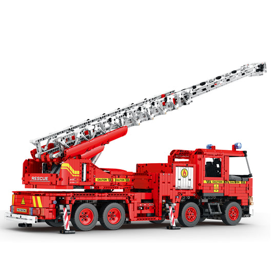 Reobrix 22005 Fire Ladder Truck Building Blocks