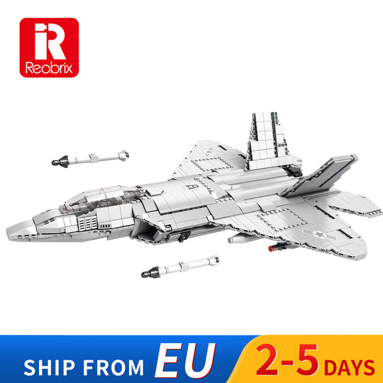 Reobrix 33020 F-22 aircraft Free shipping EU Warehouse Express