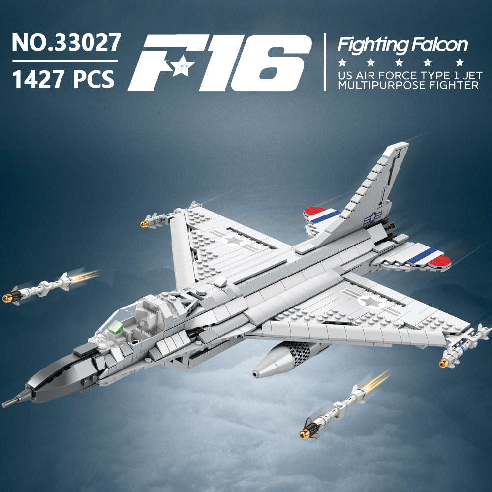 Reobrix 33027 F-16 Fighting Falcon 1427 pcs 49x34x17.5cm