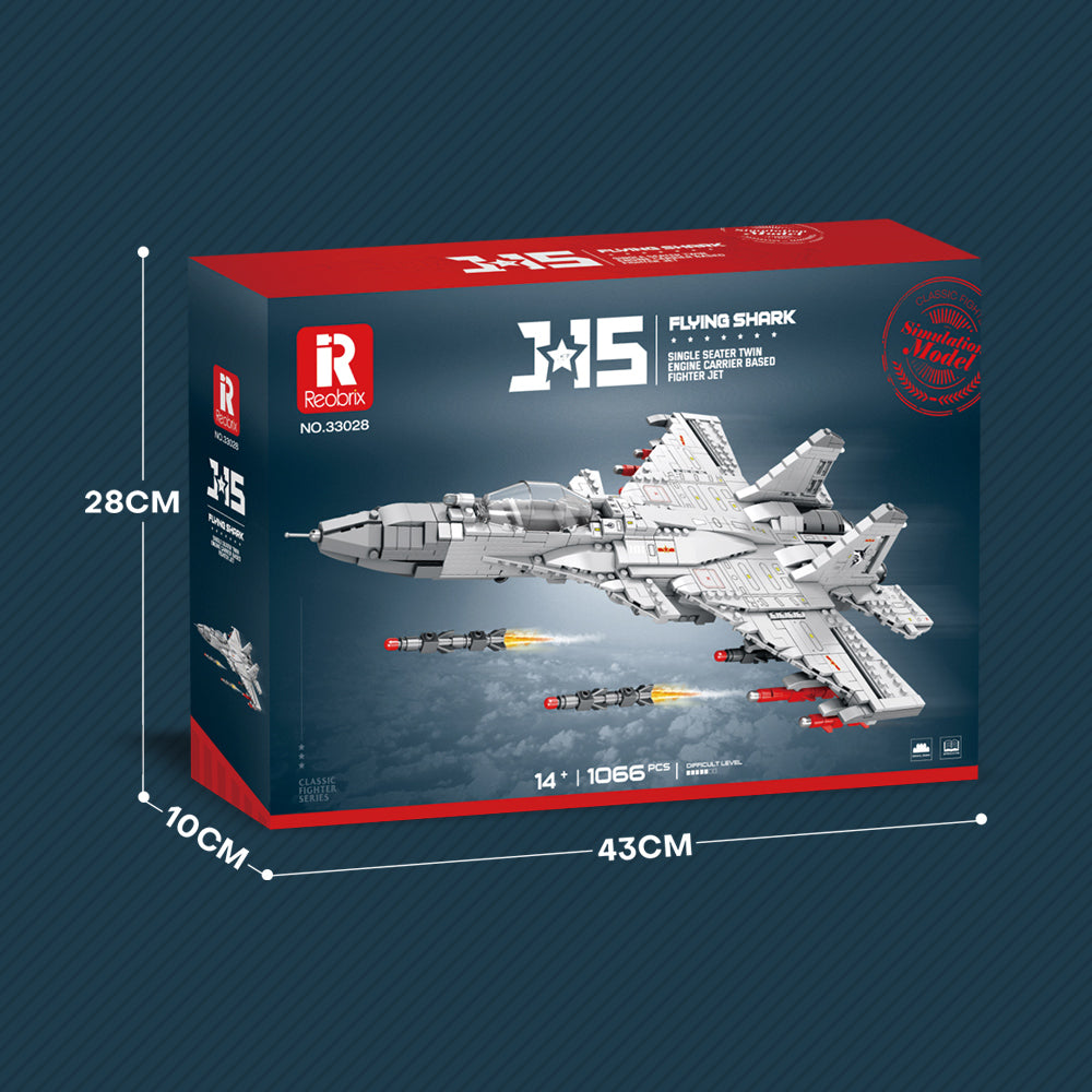 Reobrix 33028 J-15 Fighter 1066 pcs