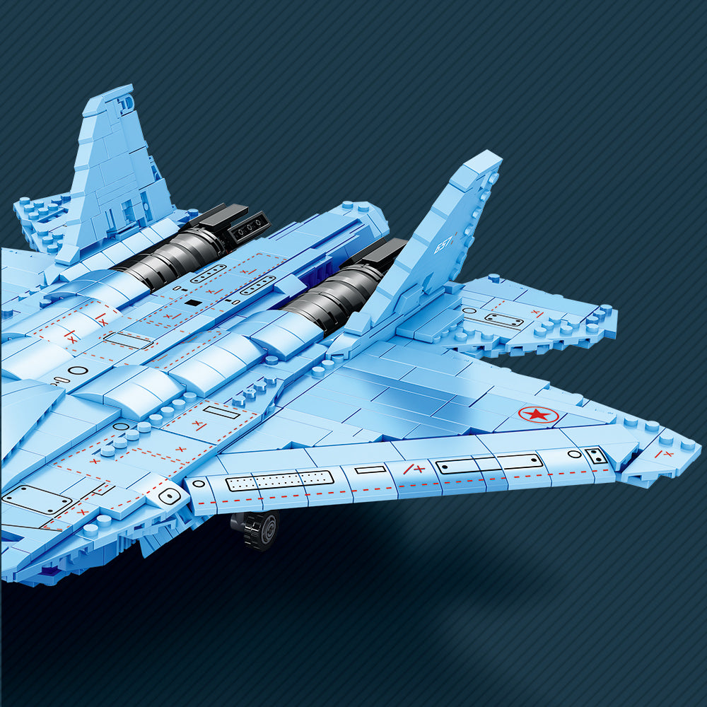 Load image into Gallery viewer, Reobrix 33030 SU-57 Heavy Fighter Sukhoi 1456 pcs   57 × 41 × 13 cm

