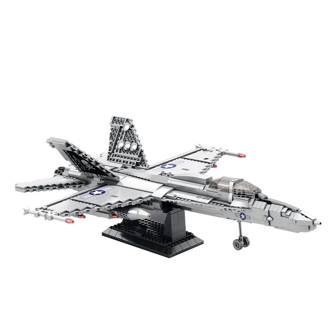 Reobrix 33022 F-18 Hornet Fighter US Warehouse Express