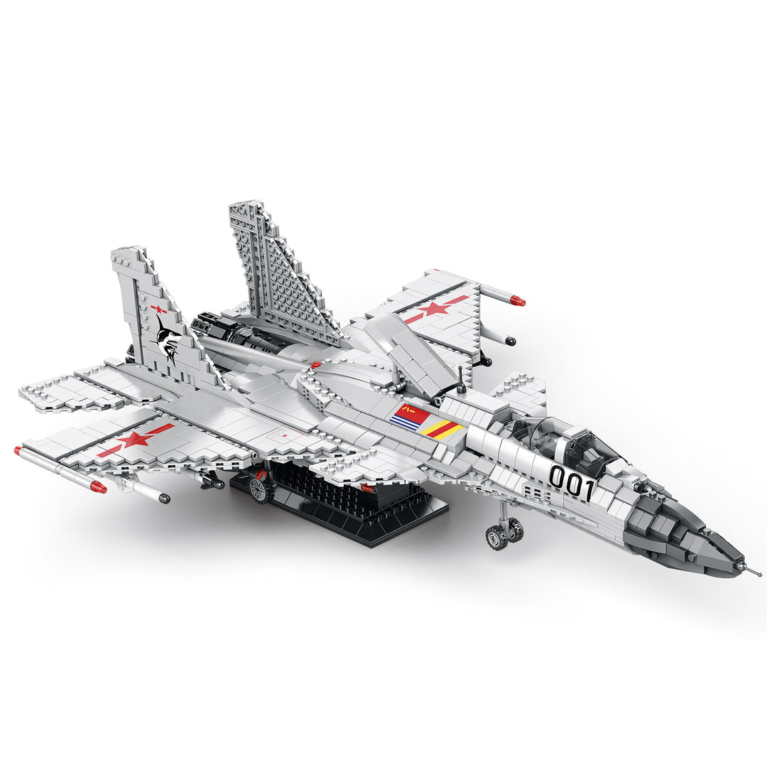 Reobrix 33023 Flying Shark J-15 Fighter Aircraft  US Warehouse Express