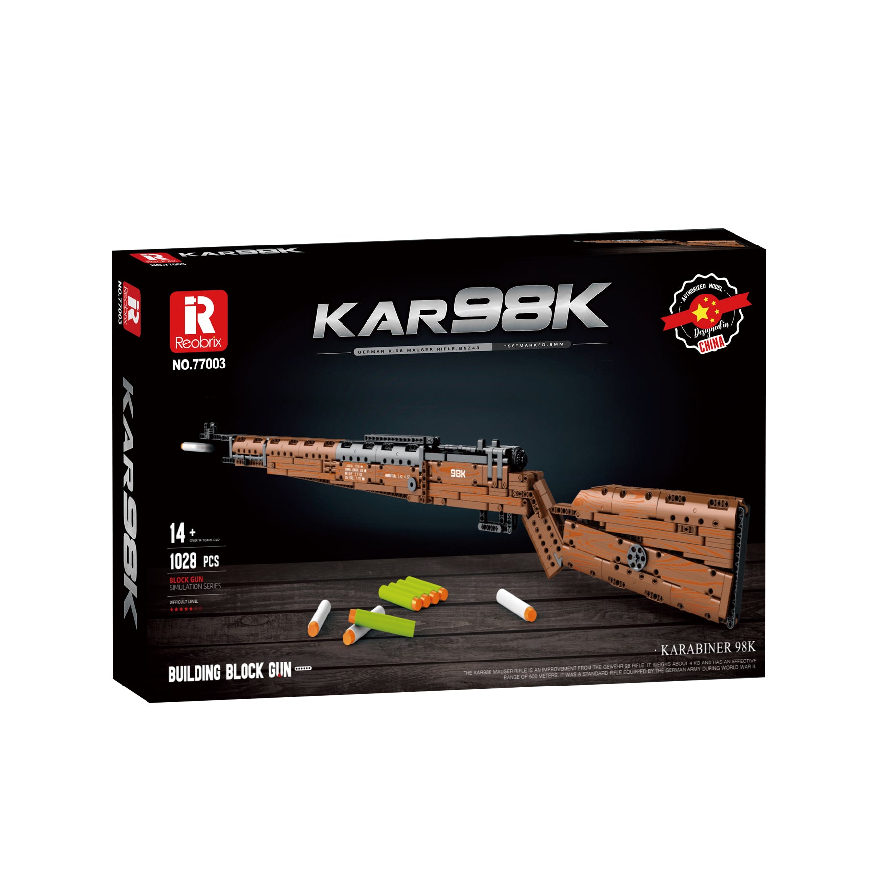 Reobrix 77003 KAR 98k Sniper Rifle Karabiner – Reobrix Building