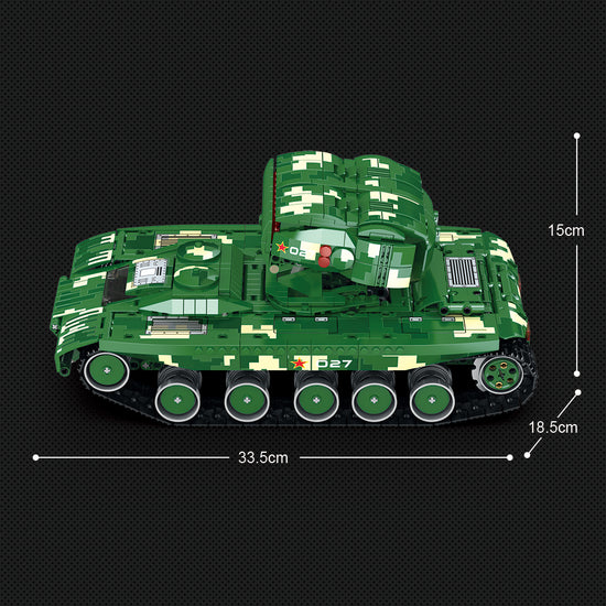Reobrix 55027 Missile WOP VIII Tank Russian 1488pcs 33.5 x 18.5 x 15cm (with original box)