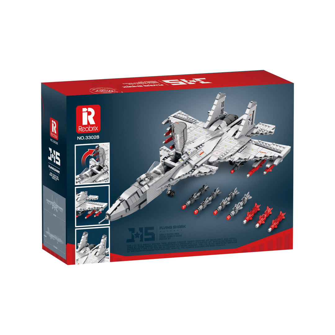 Reobrix 33028 J-15 Fighter US Warehouse Express