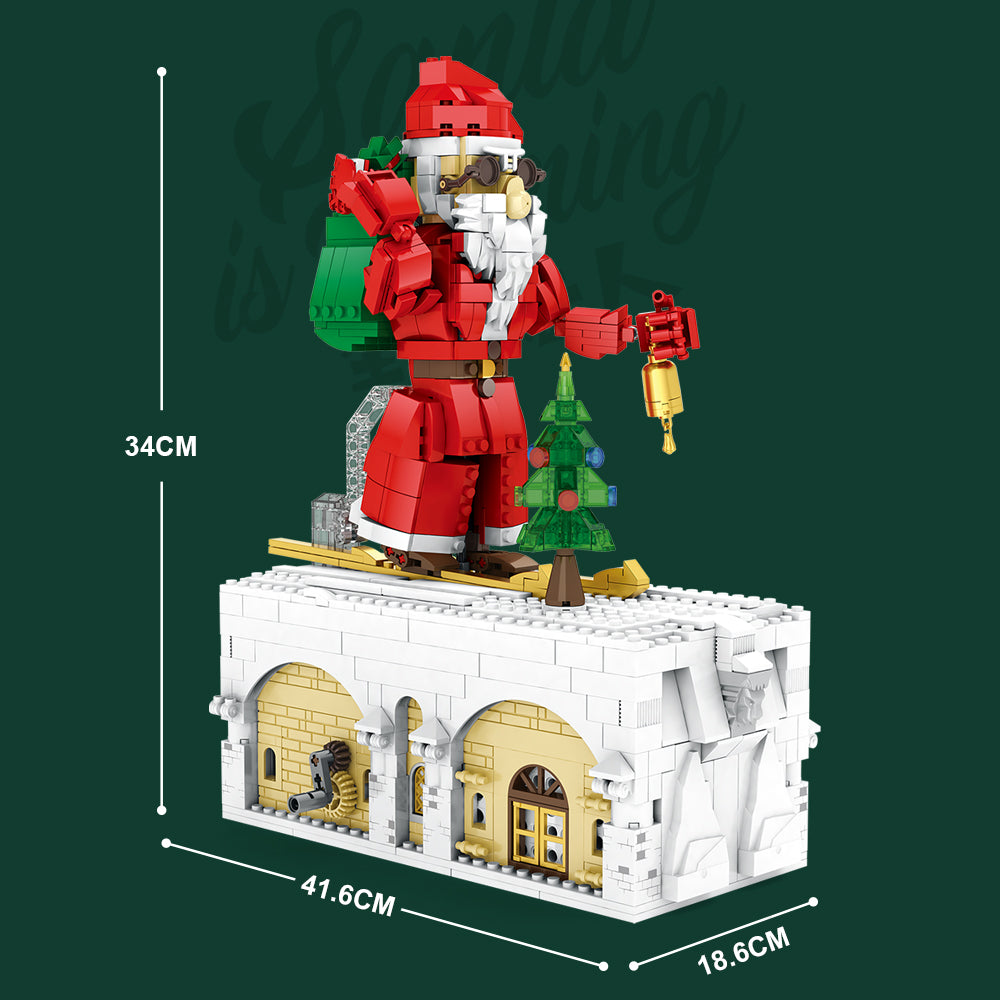 Load image into Gallery viewer, Reobrix 66001 Santa Claus is Coming 1038pcs 41,6 x 18,6 x 34 cm (with original box)
