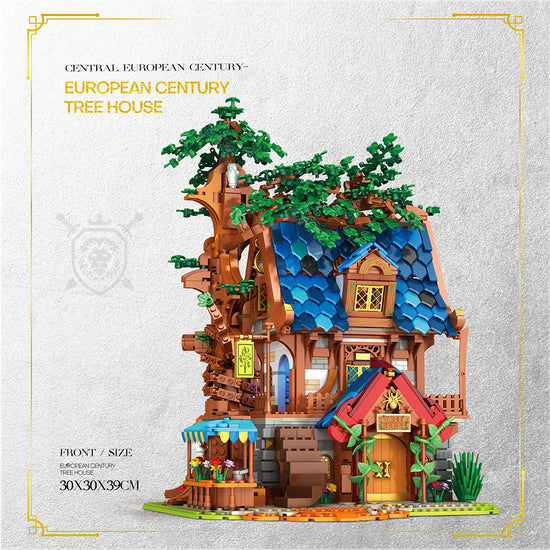 Load image into Gallery viewer, Reobrix 66008 Old Tree House 2566pcs 30 x 30 x 39 cm (without original box)
