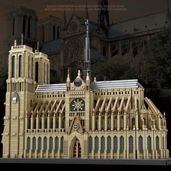 Laden Sie das Bild in den Galerie-Viewer, Reobrix 66016 Notre Dame Cathedral in Paris 8868 pcs 66.5 × 27.5 × 57 cm
