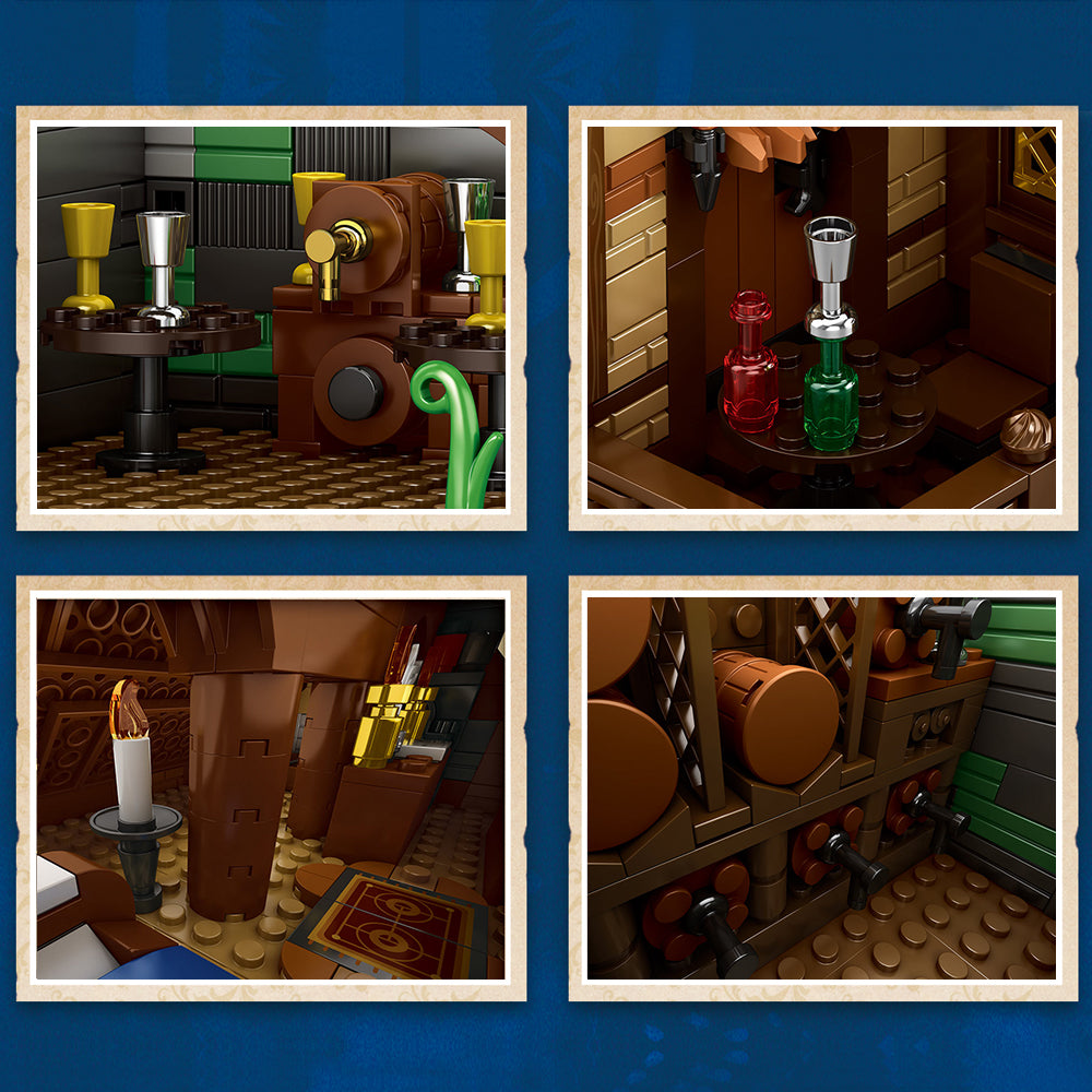 Reobrix 66018 Medieval Tavern 2831 pcs 28 × 30.4 × 32.8 cm