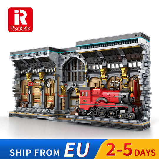 Reobrix 66031 Magical Train Station Clamping Blocks EU Warehouse Express