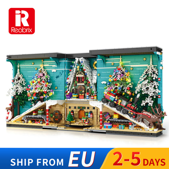 Reobrix 66033 Christmas Book Nook EU Warehouse Express