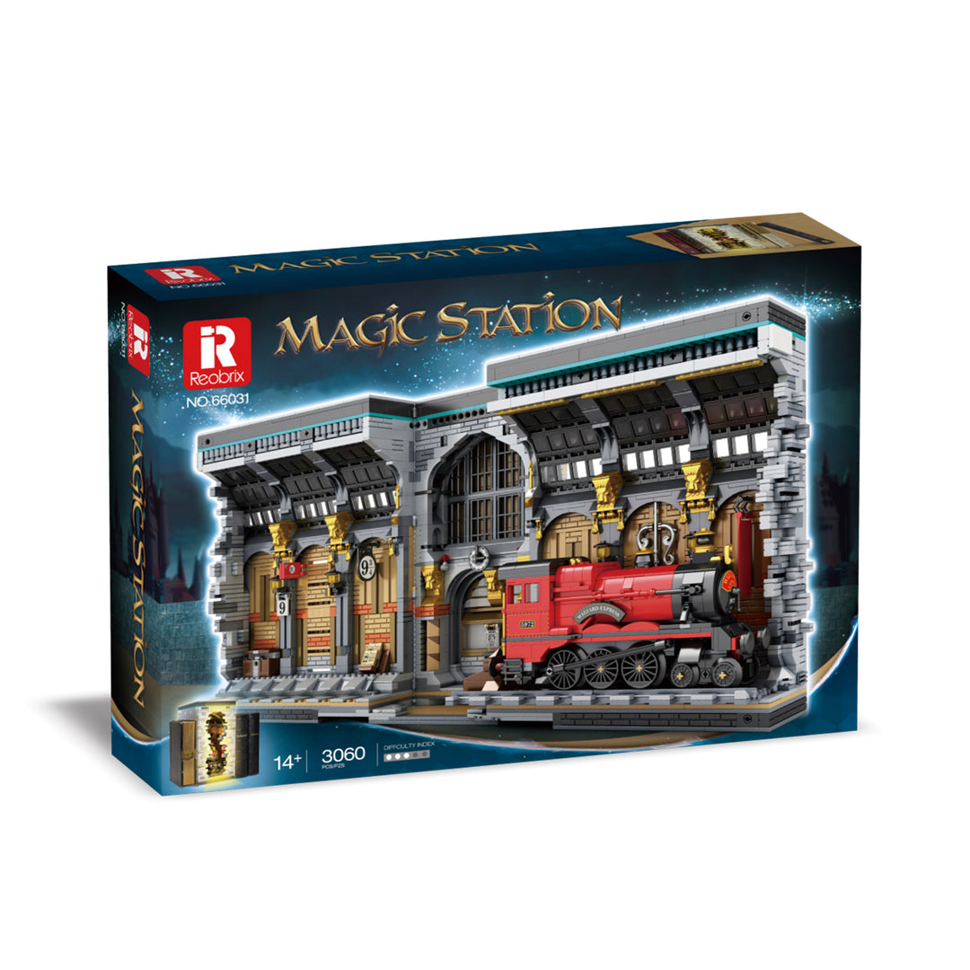 Reobrix 66031 Magical Train Station Clamping Blocks  US Warehouse Express