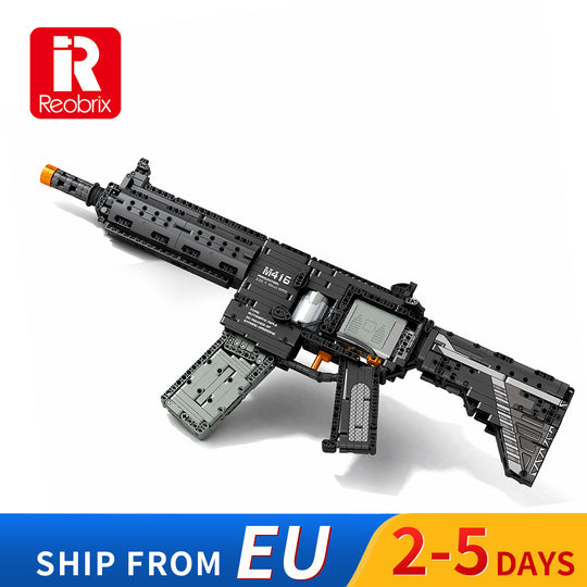 Reobrix 77004 M416 Maschine Gun  EU  Warehouse Express