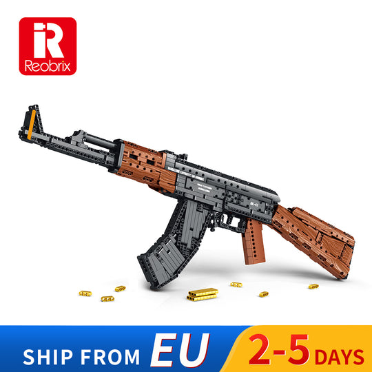 Reobrix 77005 AK47 Assault Rifle Machine Gun EU Warehouse Express