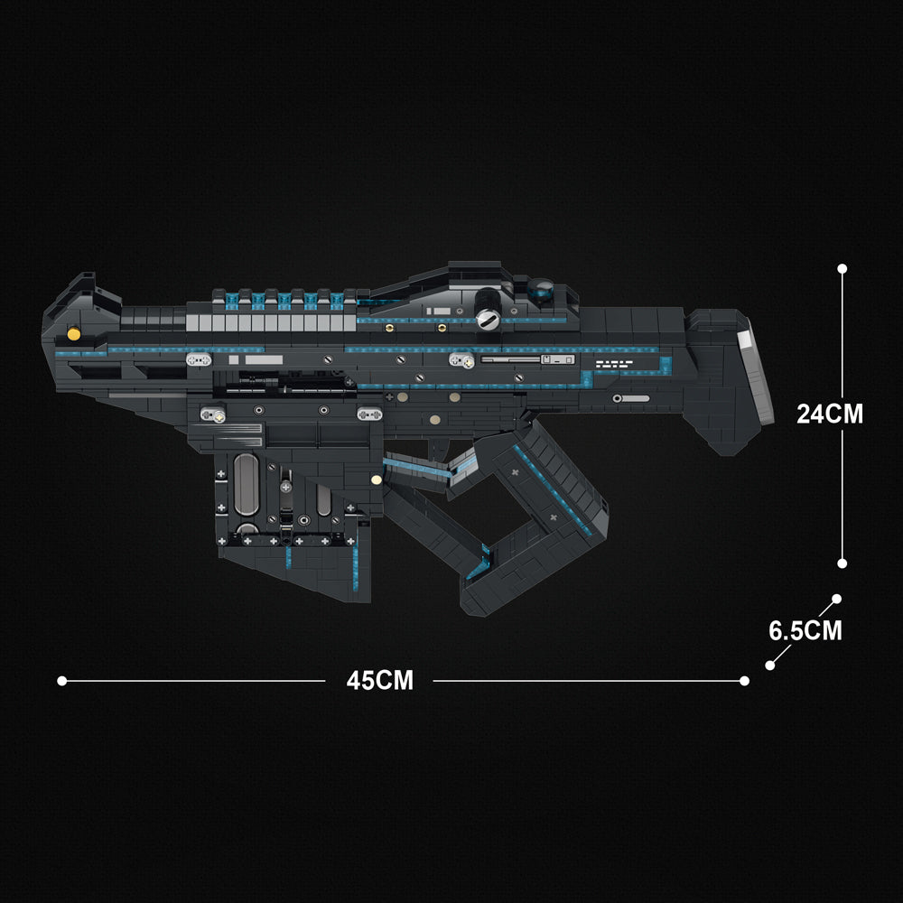 Reobrix 77007 Ejection Burst Gun 1508pcs 45 x 6.5 x 24 cm (with original box)
