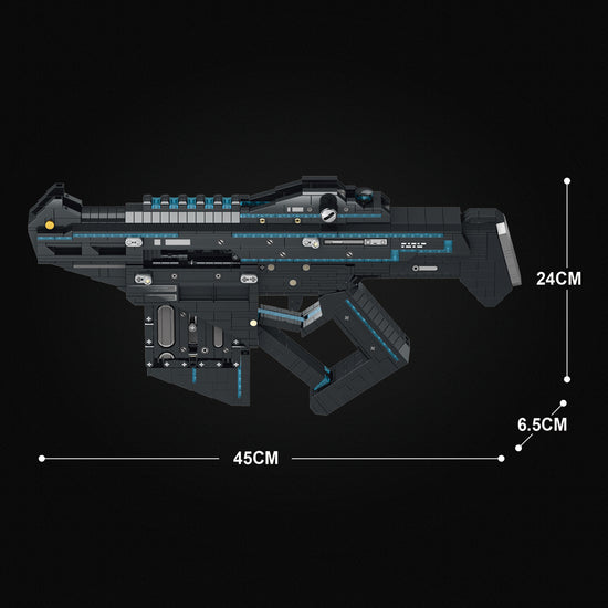Reobrix 77007 Ejection Burst Gun 1508pcs 45 x 6.5 x 24 cm (with original box)