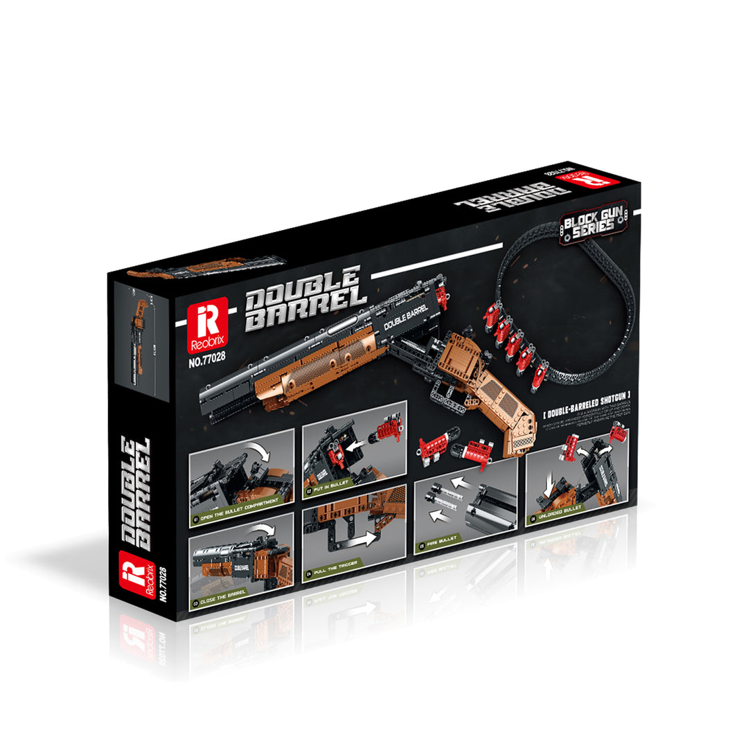 Reobrix 77028 Double Barrel Shotgun US Warehouse Express