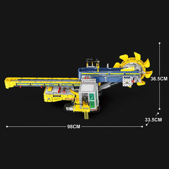 Reobrix 22017 Bucket Paddle Wheel Excavator 3188pcs 98 × 33.5 × 36.5 cm (Without Original Packaging)