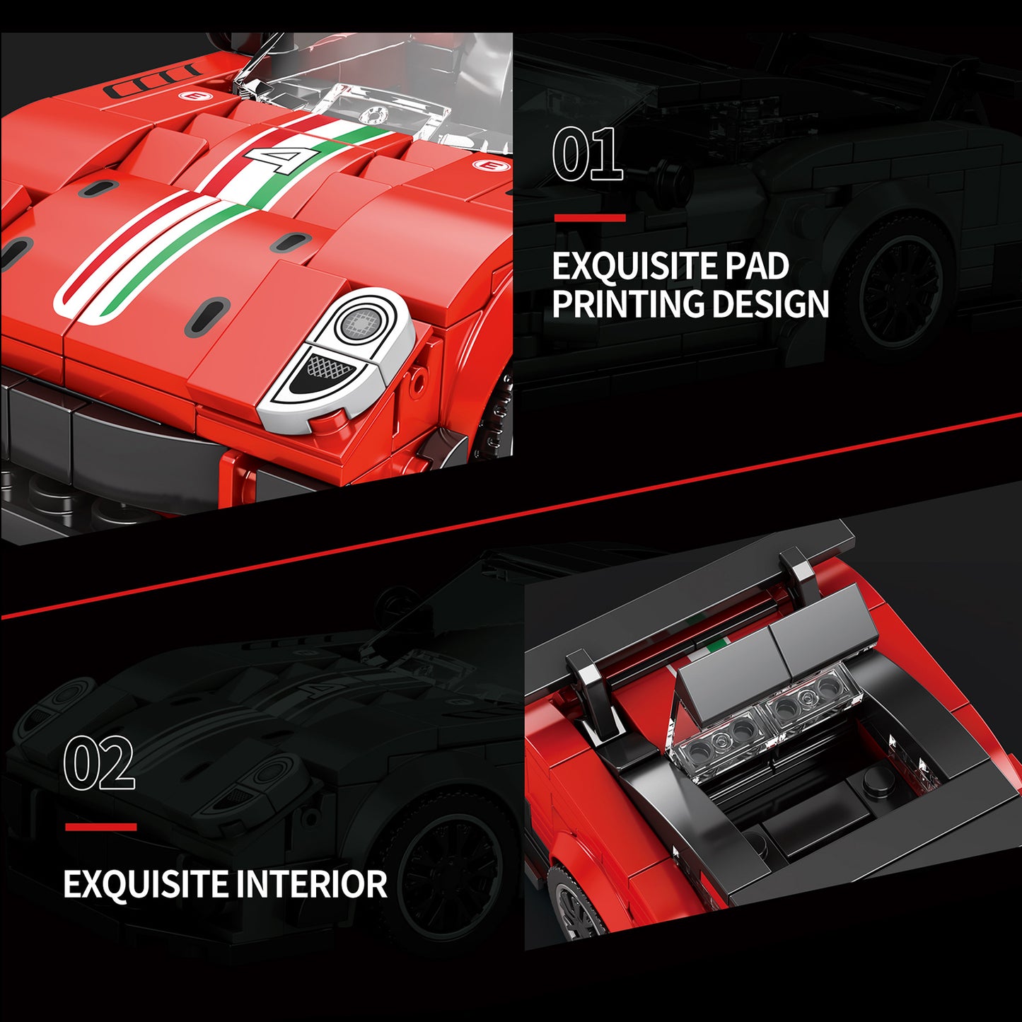 Reobrix 676 599XX EVO 413pcs 1:24 16.5 × 7.5 × 4.5 cm Original Packaging