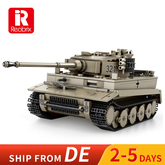 Reobrix-77031 Tiger  I  World of tanks Official License DE  Warehouse Express