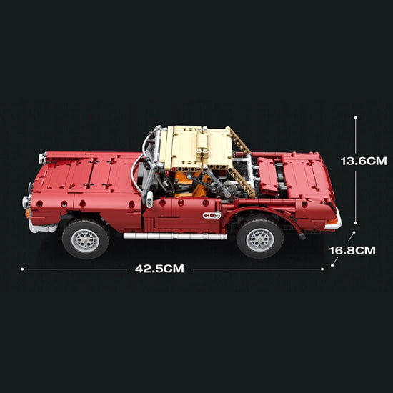 Reobrix 11005 Vintage Car 280SL 1578pcs 42.5 × 16.8 × 13.6 cm (Original Packaging)