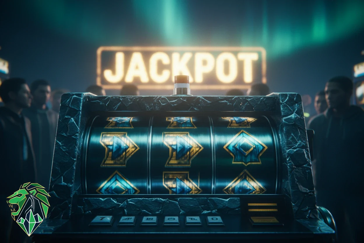 Progressive jackpot prize pool counter screen